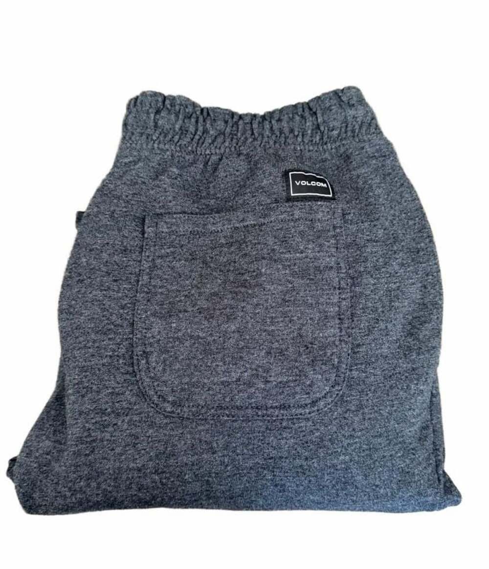 Volcom Stone Fleece Jogger Sweatpants Dark Gray Marled Men's Size L